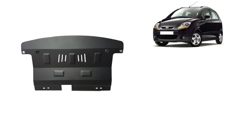 Plieninė variklio apsauga Chevrolet Spark (2005-2009)