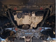 Plieninė variklio apsauga Volvo XC40 (2018-2026)