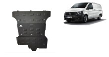 Plieninė variklio apsauga Mercedes V-Class W447, 2.2 D, 4x4 (2014-2020)