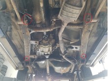 Plieninė pavarų dėžės ir reduktoriaus apsauga Suzuki Jimny (1998-2018)