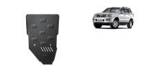 Plieninė pavarų dėžės apsauga Toyota Land Cruiser J120 (2002-2009)