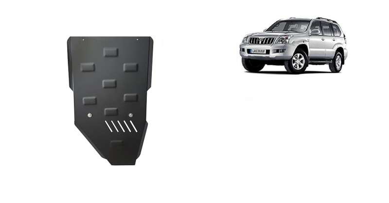 Plieninė pavarų dėžės apsauga Toyota Land Cruiser J120 (2002-2009)