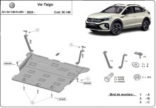 Plieninė variklio apsauga VW Taigo (2020-2026)