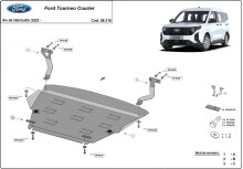 Plieninė variklio apsauga Ford Tourneo Courier (2023-2026)