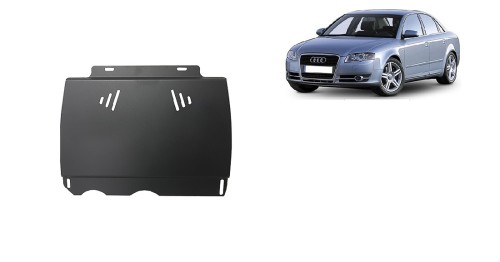 Plieninė mechaninės pavarų dėžės apsauga Audi A4 B7 All Road (2005-2008) Plieninė mechaninės pavarų dėžės apsauga Audi A4 B7 All Road (2005-2008)
