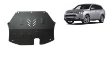 Plieninė variklio apsauga Mitsubishi Outlander (2012-2021)