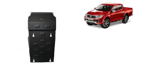 Plieninė variklio apsauga Fiat Fullback (2016-2019)