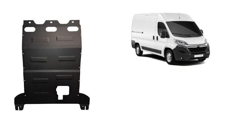 Plieninė variklio apsauga Citroen Jumper (2016-2026)