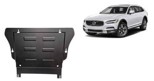Plieninė variklio apsauga Volvo V90 Cross Country (2016-2026)