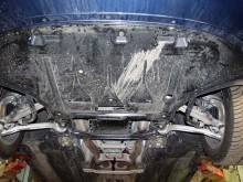 Plieninė variklio apsauga Audi A6 Allroad 2 - be šonų (2005-2011)